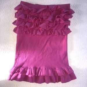 3/$20 or 5 for $25 Bundle Sale❗️One PINK Stretchy Strapless Top Sz S - M 🛍💝